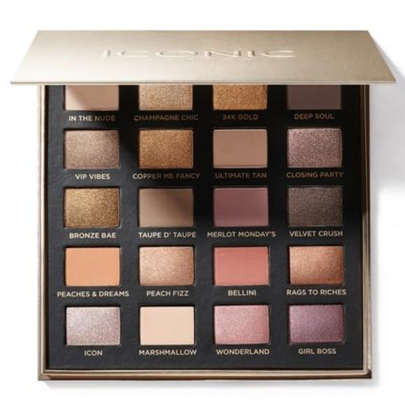 SOLD- $38 OFF Iconic London Day 2 Slay Eyeshadow Palette - Picture 1 of 6